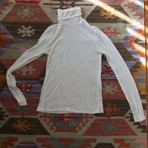 Reformation Brigitte Turtleneck White/Ivory Medium